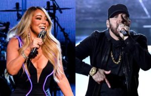 Mariah Carey and Eminem’s long history of beef has been renewed with Carey’s Tik Tok Eminem Impersonation image
