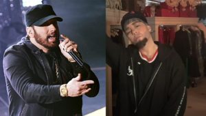 Mariah Carey and Eminem’s long history of beef has been renewed with Carey’s Tik Tok Eminem Impersonation image