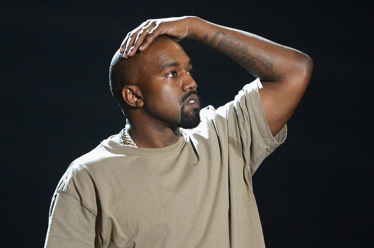 Kanye West Takes A Nap During New Album Release Party