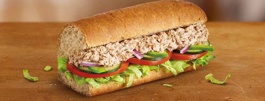 U.S. Lawsuit Claims That Subway's Tuna Include Meat From Other Animals image