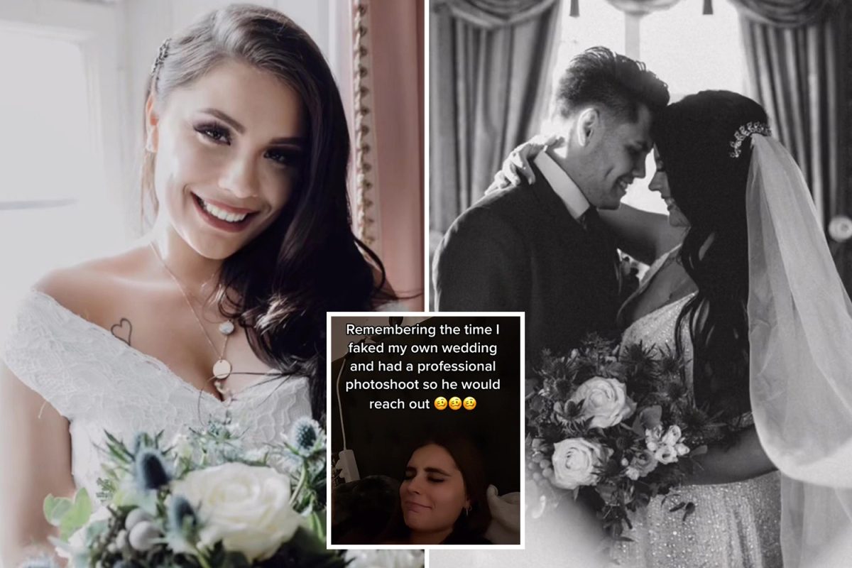 Woman Pretended To Be Married And Had A Professional Photograph To Make Her Ex Reach Out