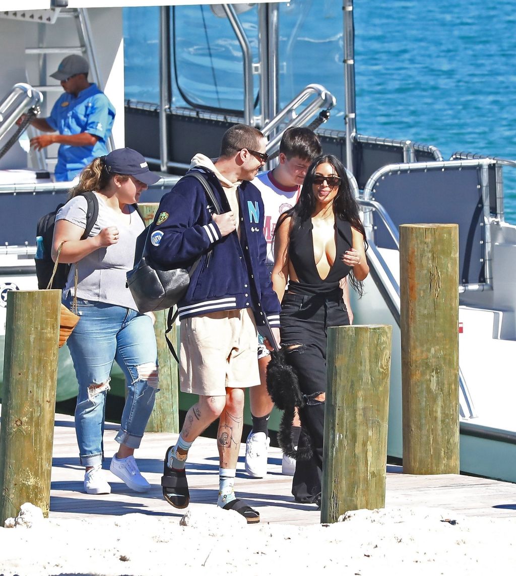 Kim Kardashian and Pete Davidson Are Happy Together After Bahamas Vacation