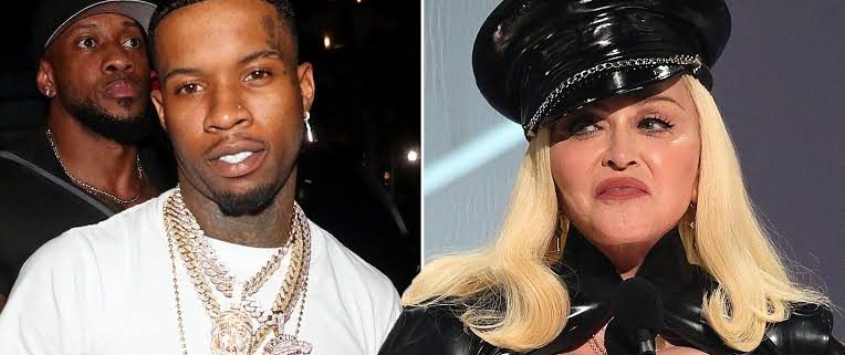 Tory Lanez And Madonna Get Up Close And Personal At the Gervonta Davis Fight