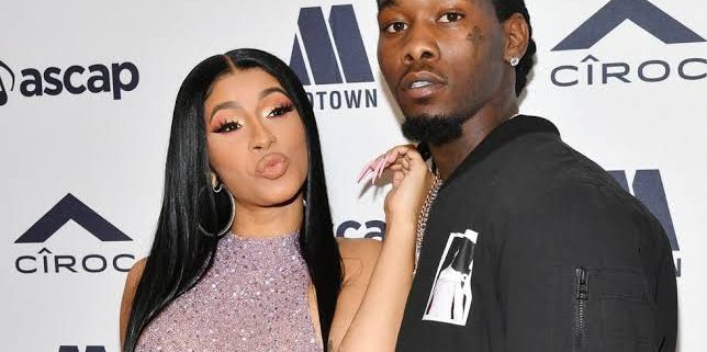 Cardi B Treats Offset To A Huge Breakfast In Bed For Father's Day