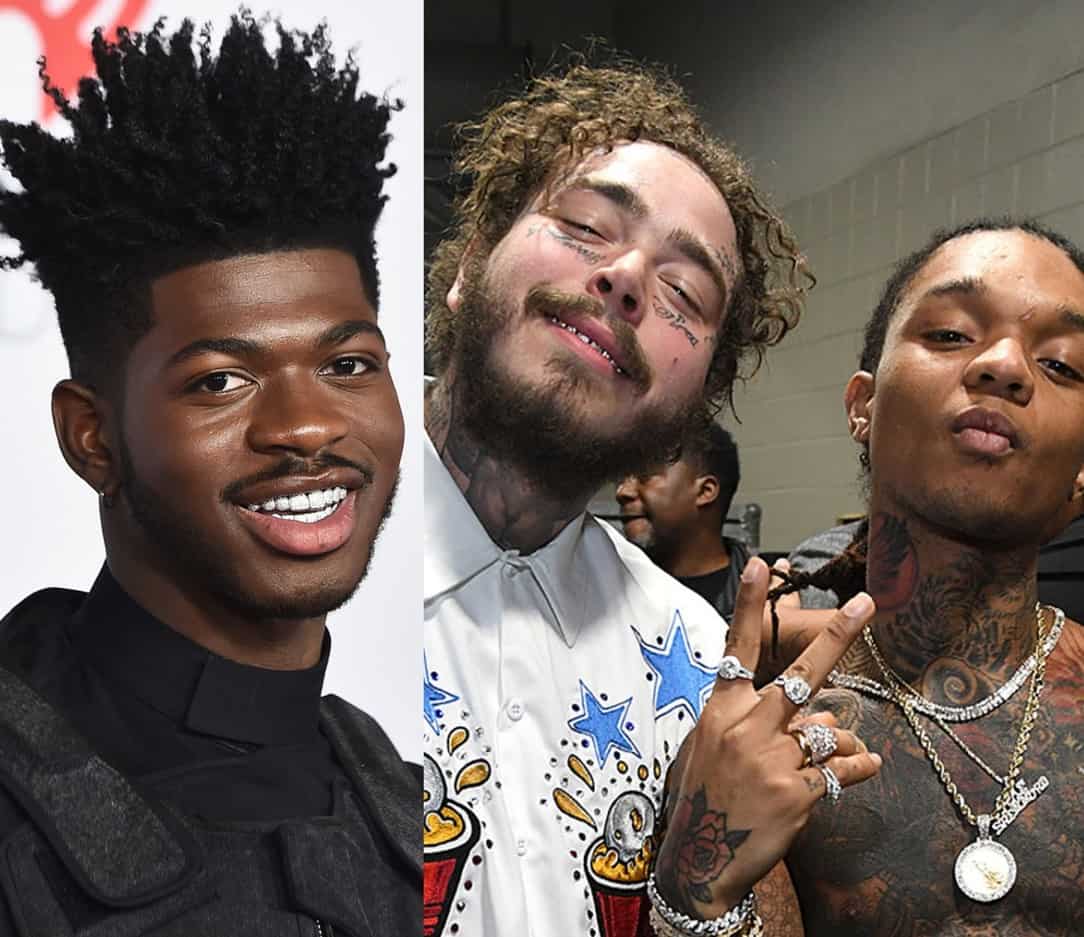 Lil Nas X Ranks Jointly For Highest Certified Songs In The US History With Post Malone and Swae Lee