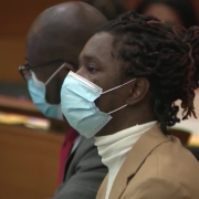Young Thug in Court for Jury Selection with Other YSL Co-Defendants