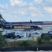 Rick Ross Parks His Private Jet Next to Donald Trump's