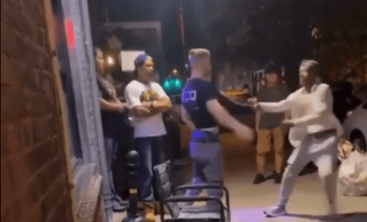 Unbelievable! Guy Bounces Back Only to Take Another Brutal Beating!