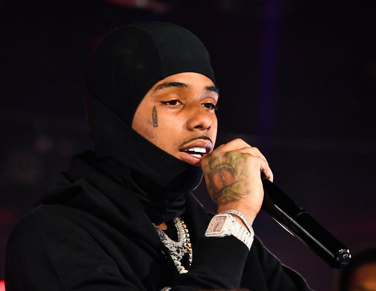 Pooh Shiesty Takes Aim at a Snitch in New Prison Photos