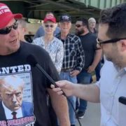 Epic Clowning: Reporter Takes a Jab at Trump Supporter With This!