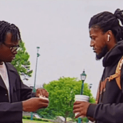Shocking: Guy Receives a Fist to the Face for a Nasty Prank! In a bizarre prank, a guy approached unsuspecting individuals, offering them a peculiar test - an ice cream in a cup, only to later claim it was African Human male sperm. The reactions were priceless!