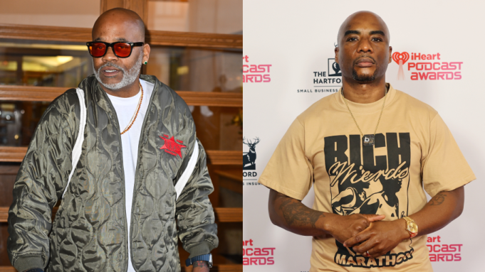 Damon Dash at a public event after making claims about Charlamagne Tha God