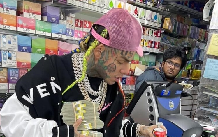 Adam Asks 6ix9ine Why He Joined the Bloods in 2017