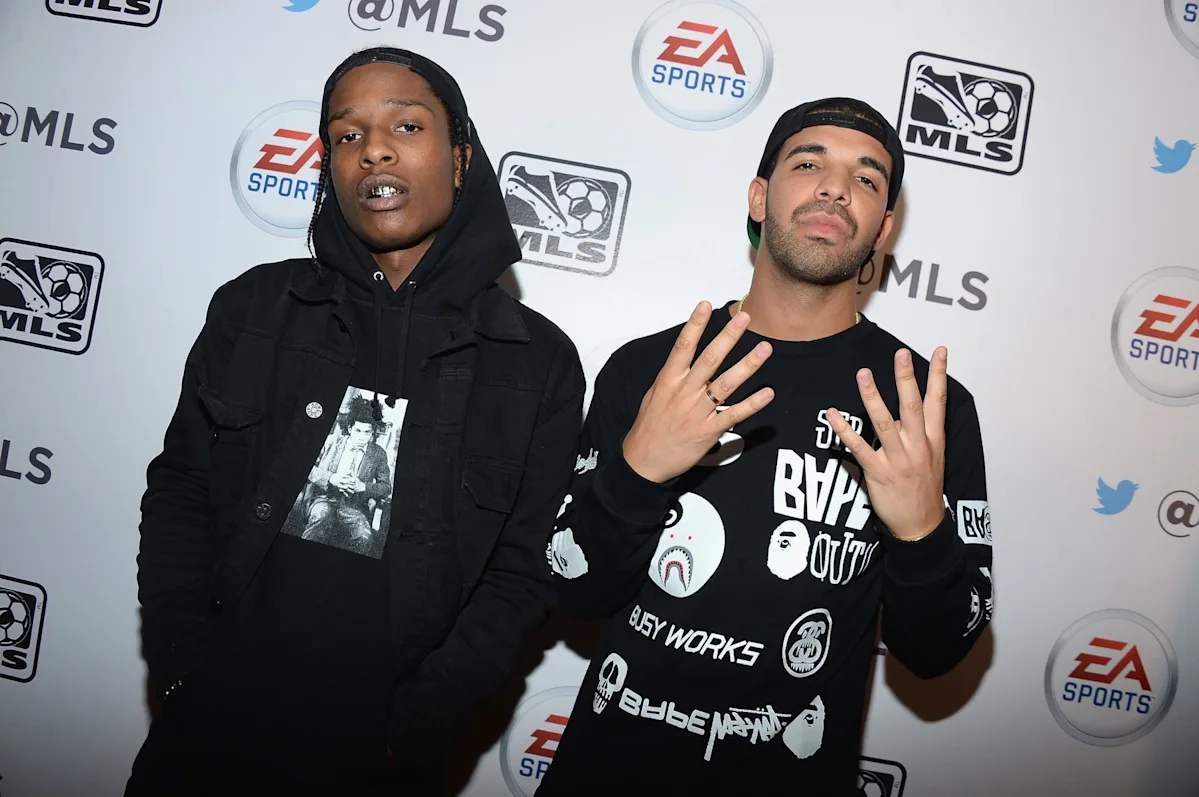Drake Viral Gesture Sparks A$AP Rocky Feud Speculation Online